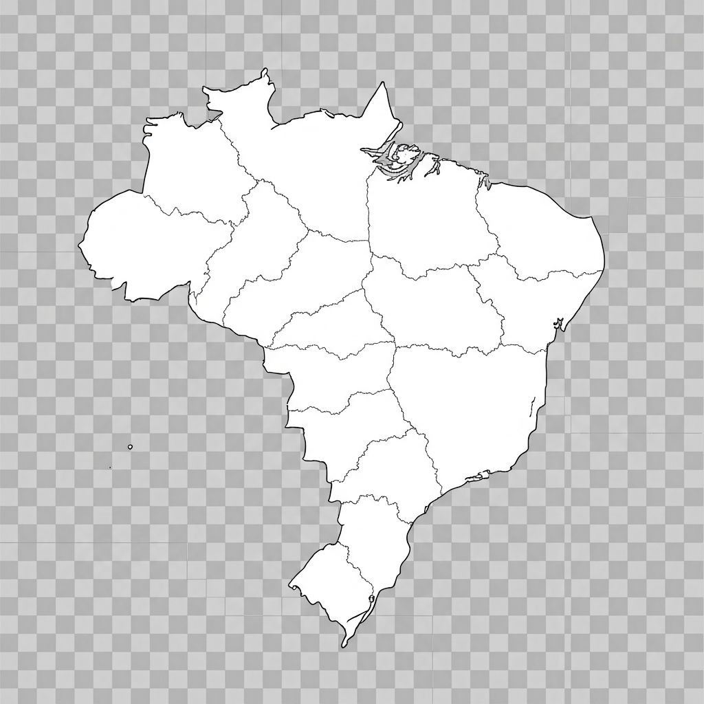 Brazil map
